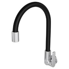 Torneira para Cozinha de Parede Motion Cromado e Preto