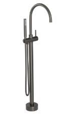 Misturador Monocomando de Piso para Banheira Redondo  Deca You Dark Antracite