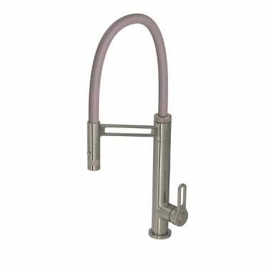 Misturador Monocomando para Cozinha de Mesa Gourmet Industrial Urban Inox e Fend