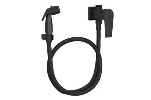 Ducha Higi�nica com Registro Level Black Matte