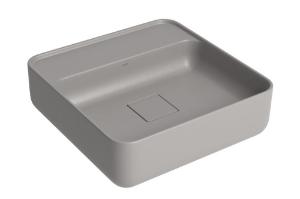 Cuba de Apoio Quadrada com Mesa Cinza Antracite - L.11040.M.85