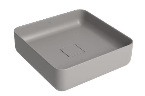 Cuba de Apoio Quadrada Cinza Antracite -  L.11040.85