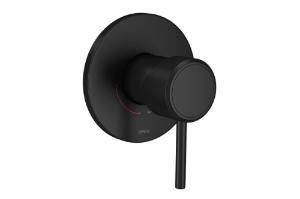 Acabamento Monocomando Redondo para Chuveiro Deca You Black Matte