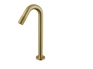 Torneira para Lavat�rio de Mesa Brushed Gold