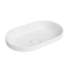Cuba Sobrepor Oval 50 cm Branco - L.24050.17