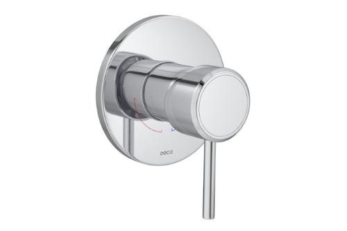 Acabamento Monocomando Redondo para Chuveiro Deca You Cromado