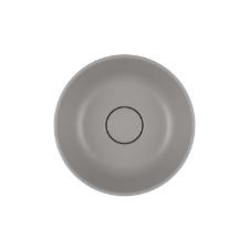 Cuba Sobrepor Redonda 30 cm Soft Antracite - L.22030.85