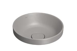 Cuba Sobrepor Redonda 30 cm Soft Antracite - L.22030.85