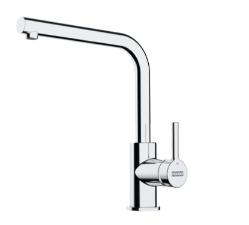 Misturador Monocomando Lina com Bica L Alta Girat�ria Inox