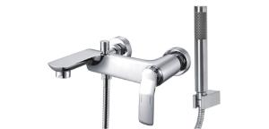 Monocomando de Parede para Banheira com Ducha Higi�nica Rainbow Chrome