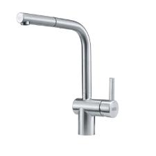 Misturador Monocomando para Cozinha de Mesa Atlas Neo com Bica em L Alta Extens�vel Inox Escovado