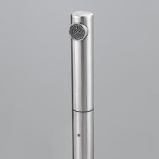 Misturador Monocomando para Cozinha de Mesa Atlas Neo com Bica em L Alta Extens�vel Inox Escovado