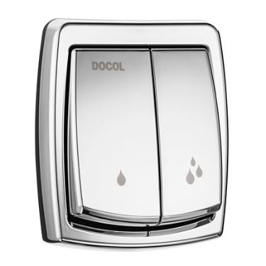 Acabamento para V�lvula de Descarga Salv�gua Box Bacteria-Free Cromado