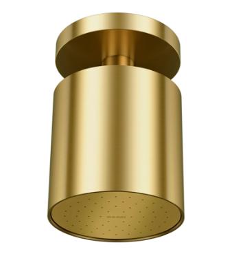 Chuveiro de Teto Mix & Match Ouro Escovado