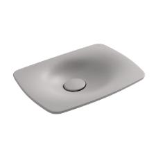 Cuba Sobrepor Retangular 50 cm Liquid Soft Antracite -L.23050.LQ.85