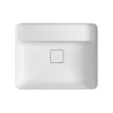 Cuba de Embutir Retangular com Mesa 50 cm Branco - L.33050.M.17