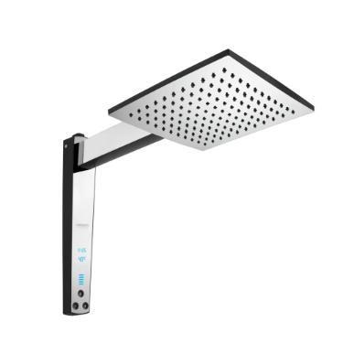 Chuveiro Acqua Century Digital 220V 6800W Preto e Cromado