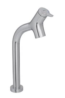 Misturador Monocomando de Lavat�rio de Mesa Bica Alta Gama Cromado
