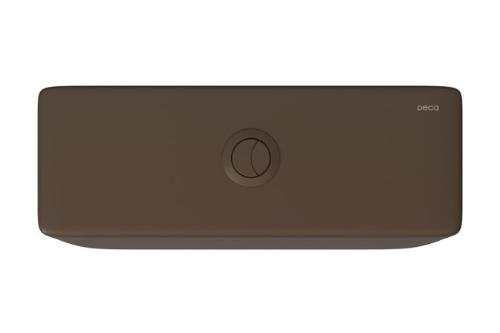 Caixa Acoplada Monocrom�tica LK com Acionamento Duo Marrom Fosco - CD.23F.MRFC.22