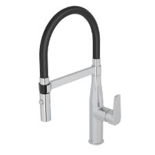 Misturador Monocomando Cozinha Level Motion Cromado e Preto