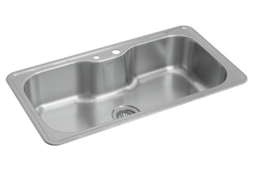 Cuba De Cozinha Retangular 80x40 Com Deck Facile Inox