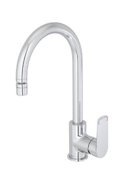 Misturador Monocomando Para Cozinha De Mesa Bica M�vel Level One Cromado