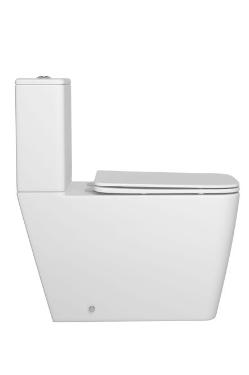 Kit Bacia com Caixa Acoplada Slim Branco