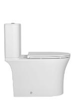 Kit Bacia com Caixa Acoplada Vertis Total Clean Branco