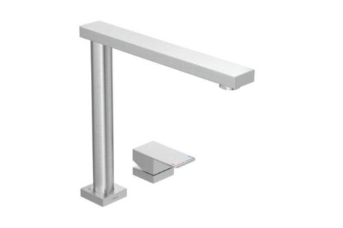 Misturador Monocomando Retr�til para Cozinha de Mesa Inside Inox