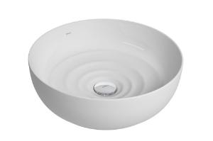 Cuba de Apoio Oval  40cm Gota Branco
