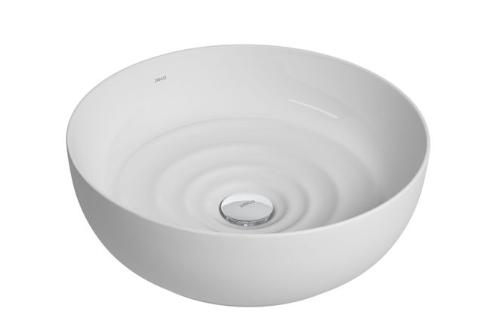 Cuba de Apoio Oval  40cm Gota Branco
