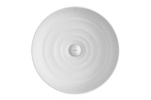 Cuba de Apoio Oval  40cm Gota Branco