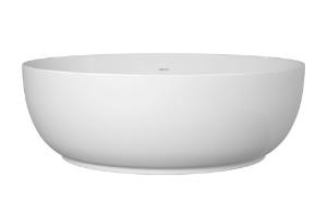 Cuba de Apoio Oval  40cm Gota Branco
