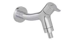 Torneira de Parede para Jardim e Tanque Gama Cromado