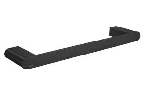 Porta Toalha 30cm Versa Black Matte