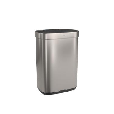 Lixeira Quadrada com Sensor Deca Suprema 50L Inox