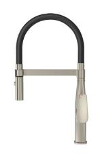 Misturador Monocomando para Cozinha de Mesa Level Motion Inox e Preto