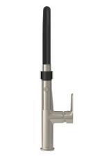 Misturador Monocomando para Cozinha de Mesa Level Motion Inox e Preto