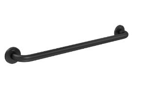 Barra de Apoio 70cm Conforto Black Matte