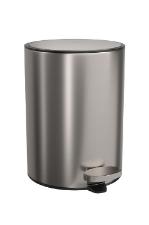 Lixeira Redonda com Pedal Deca Suprema 5L Inox