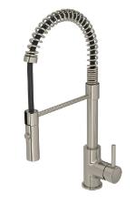 Misturador Monocomando para Cozinha de Mesa Bica M�vel Spin One Gourmet Inox