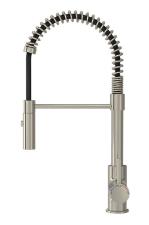 Misturador Monocomando para Cozinha de Mesa Bica M�vel Spin One Gourmet Inox