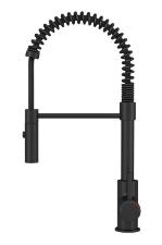 Misturador Monocomando para Cozinha de Mesa Bica M�vel Spin One Gourmet Black Matte