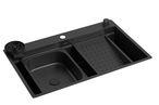 Cuba de Cozinha Retangular com Deck e Acess�rios Workstation Black Matte