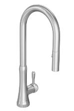 Misturador Monocomando para Cozinha de Mesa Bica M�vel Perola Cromado