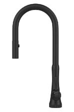 Misturador Monocomando para Cozinha de Mesa Bica M�vel Perola Black Matte