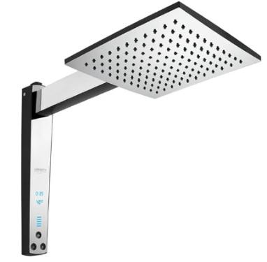 Chuveiro Acqua Century Digital 220V 7500W Preto e Cromado