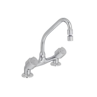 Misturador para Cozinha de Mesa Targa Cromado