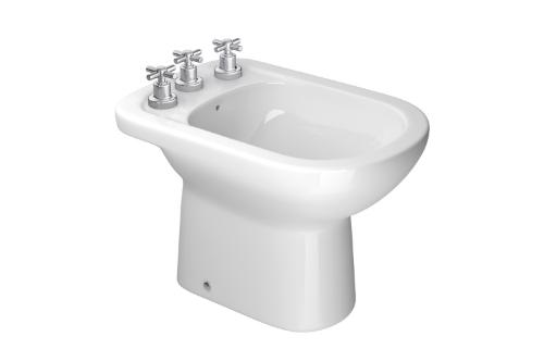 Bid� com 3 Furos Vogue Plus Branco - B.5.17