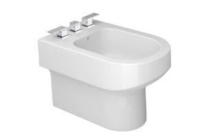 Bid� com 3 Furos Carrarra Branco - B.60.17